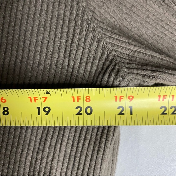 Zara Man Grey Henley Long Sleeve T-Shirt Cabincore Fishermancore Casual Comfort - Picture 5 of 6